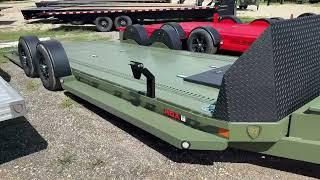 We got some new Drop N load CarHaulers in by MAXX-D Trailers