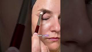 HooDeD EyEs Eyeshadow Tutorial! #shorts#makeuptutorial#makeuptips#beautytips#hoodedeyes