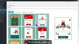 Animated Popup for Wordpress
