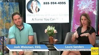 Making Money with Laura Sanders  - Josh Weisman 1/12/23