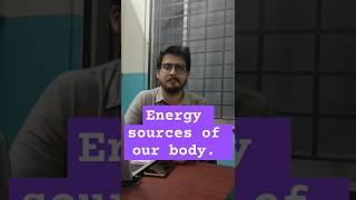 Energy Source of body | Dr Manjunath Rao M #protein#fattyacids#glucose#brain #nervous#muscle#fitness