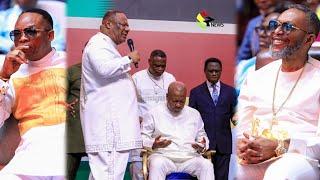 Owusu Bempah, Duncan Williams, Amoako Atta, and other pastors attend Mahama Fellowship with Clergy.