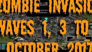 War Commander Zombie Invasion Waves 1, 3 to 5 (October 2017)