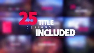 Titles Collection v1 - Free Download After Effects Templates + Tutorial