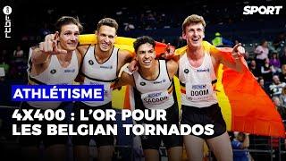 Les Belgian Tornados sont champions du monde du 4x400 !