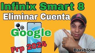 Eliminar Cuenta Google Infinix Smart 8 Android 13 / INFINIX SMART 8 (x6525) Frp Bypass Android 13