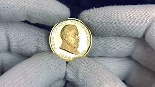 Lot 1300 Russia - USSR Gold Medal Pyotr Ilyich Tchaikovsky 1966