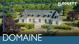 Stunning Domaine of 109 ha with lake, pool, and 2 renovated houses in Azay-le-Rideau - Ref.: A13214