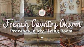  Provence Living with French Country Living Room | Cottagecore | Shabby Chic