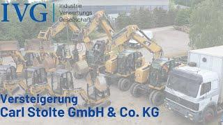 Versteigerung Carl Stolte GmbH & Co. KG I IVG