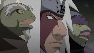 Pain VS Jiraya English sub  Full fight