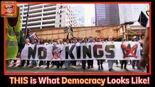 THIS is What Democracy Looks Like!! | No Kings Day Protests