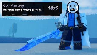 [GPO] MAX DAMAGE ICEBORN GUNBLADE *CHILLING*