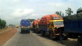 Traffic Jam on Bhogra Bypass to Mirzapur road