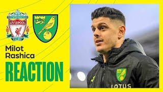 Liverpool 3-1 Norwich City | Milot Rashica Reaction