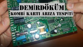 Demir Döküm Kombi Kartı Arızası, FSD210 Entegre Değişimi, Kombi Kartı Tamiri, Kombi Anakart Tamiri