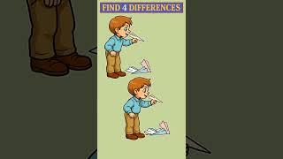 Find four differences,Spot The Difference #