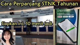 CARA PERPANJANG STNK TAHUNAN TERBARU 2021 | CARA BAYAR PAJAK MOTOR -MOBIL TAHUNAN DI KANTOR SAMSAT