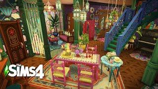 Maximalist Cottage | The Sims4 Stop Motion Build | NoCC |【シムズ４建築】