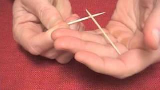 Table Tricks: TITILLATING TOOTHPICK TRICK. Simple, Funny, Easy Magic Revealed