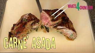 Carne' Asada - Mexican Marinated Beef Grilled to Perfection by Whats4Chow