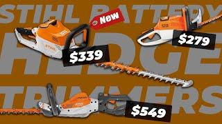 BEST Hedge Trimmer Battle - STIHL HSA 100 vs HSA 94 T vs HSA 65