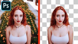 FASTEST Way to Remove Background in Photoshop CC with 1 Click
