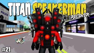 Aku Membuat TITAN SPEAKERMAN RECOVER Di Brookhaven W/ID & Accessories Name - Roblox Part 21