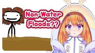 The Worst Non-Water Floods In History | Snail Vtuber reacts to Sam O'Nella Academy