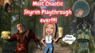 The Most Random Skyrim playthrough ever!!!!