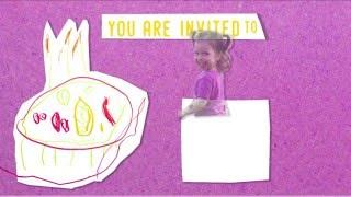 Elena's 3rd Birthday - INVITATION