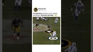 Pat McAfee was HEATED he had to punt to Antonio Brown #shorts @ThePatMcAfeeShow