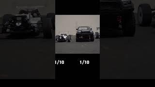 Sizes of R/C Cars #scale #scalemodel #sizecomparison #rccars #rccar #amainhobbies