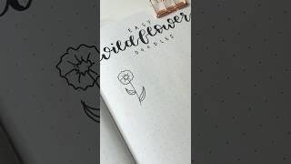 How to draw: wildflower doodle #bulletjournal #bujoideas #doodle