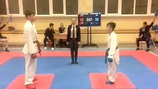 WKF  karate Размер не главное!!! (самое интересное со 2-ой минуты)