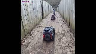 Bridge traffic of RC Crawlers