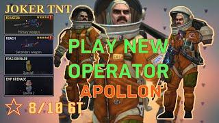 Tacticool: Play NEW OPERATOR APOLLON*5 「To Infinity and Beyond、太空戰士一飛沖天」新角色「阿波羅」