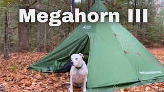 6 Month review / Luxe hiking gear Megahorn III Hot Tent