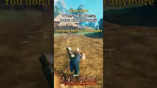 #Shorts What happens when I'm left alone!! | Valheim Co-op