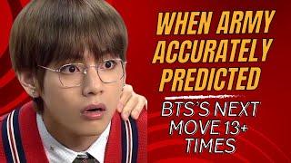 13+ times ARMY eerily & accurately predicted BTS’s next move