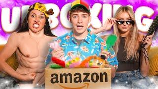 GNU, HONEYPUU und MEXI testen die DÜMMSTEN AMAZON PRODUKTE! 