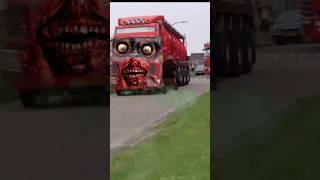 AmazingTRUCK TRONTON FUSO ZOMBIETruk Oleng, Truck Zombie #dumptruck #zombiesurvival #shorts