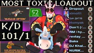 The MOST TOXIC Pyro BuildTF2 Gameplay