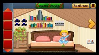 G2E Little Girl Room Escape Walkthrough [Games2Escape]