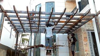 Metal Pergola design | how to make pergola |Galaxy Fabricatoon