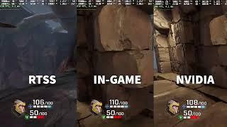Quake Champions - FPS CAP - RTSS x IN-GAME x NVIDIA