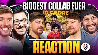 MR BEAST PARODY  Ft. INDIAN CREATORS | CARRYMINATI | BHUVAN BAM | ASHISH CHANCHLAN | REACTION BY RG