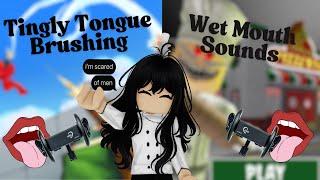 Roblox ASMR  tongue brushing (MOST REQUESTED)