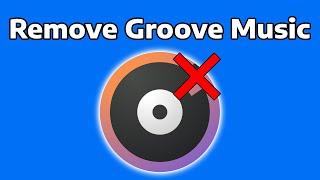 How To Remove Delete Uninstall Groove Music in Windows