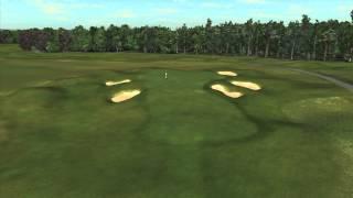 12th Hole overview of the Montgomerie Course with Shane O' Donoghue.